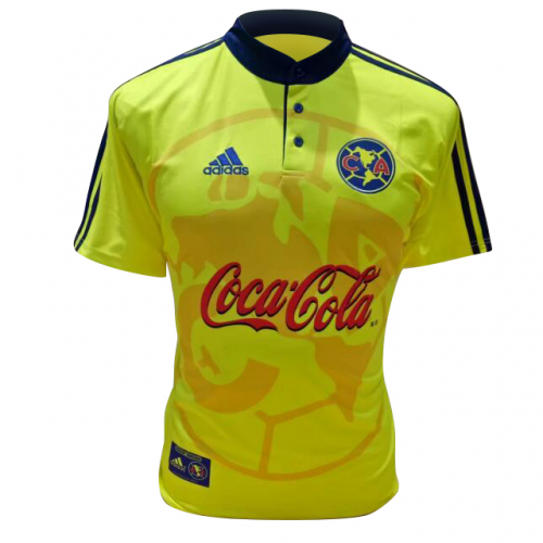 1999 Club America Retro Home Kit Soccer Jersey